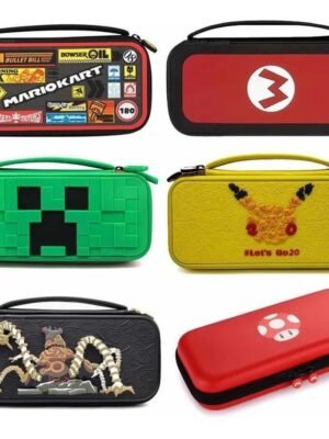 ESTUCHE PARA NINTENDO SWITCH DISEÑOS VARIOS