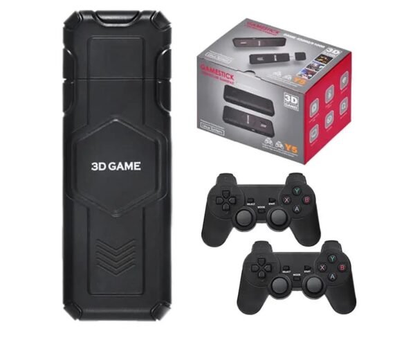 Game Stick Y5: La Revolución en Consolas de TV con Controlador Inalámbrico Recargable