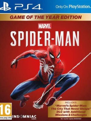 MARVEL SPIDERMAN GAME OF YEAR EDITION
