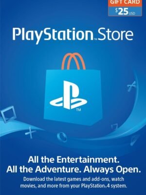 PSN DE 25 DOLARES
