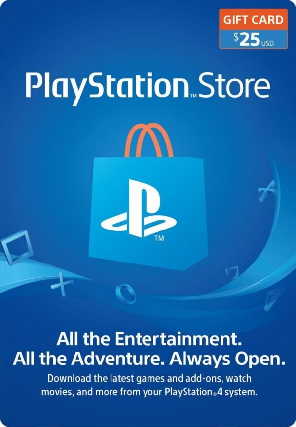 PSN DE 25 DOLARES