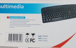 TECLADO MULTIMEDIA UNITEC U-730