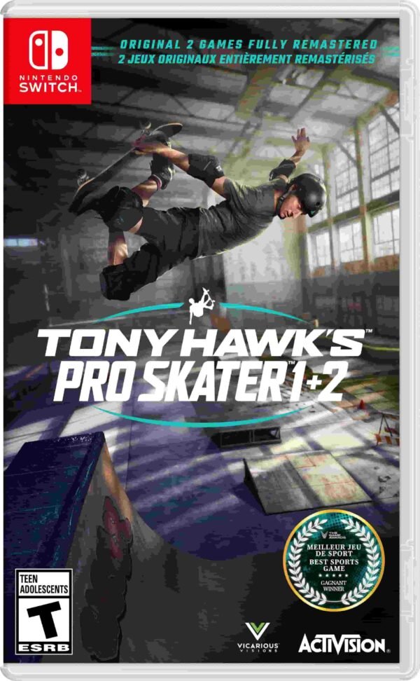 Tony Hawk's Pro Skater 1 and 2